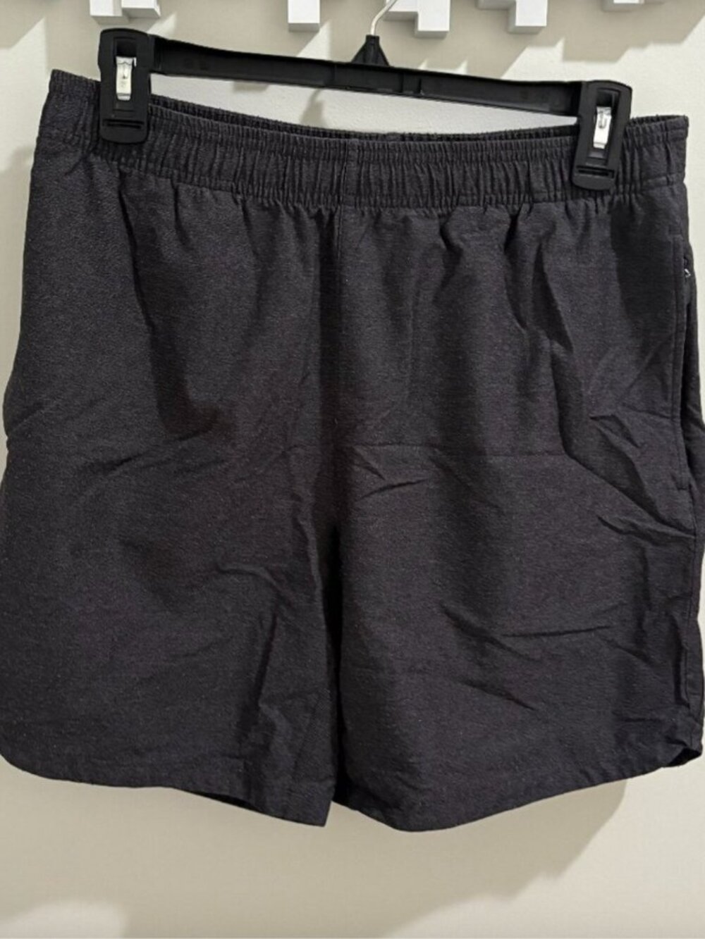 Rhone Men's Charcoal Grey Athletic Shorts